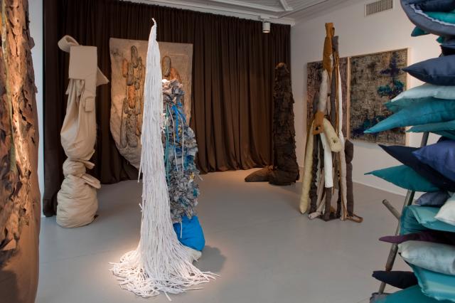 Installation views from the exhibition Lyden av utpust at Galleri FORMAT in Oslo